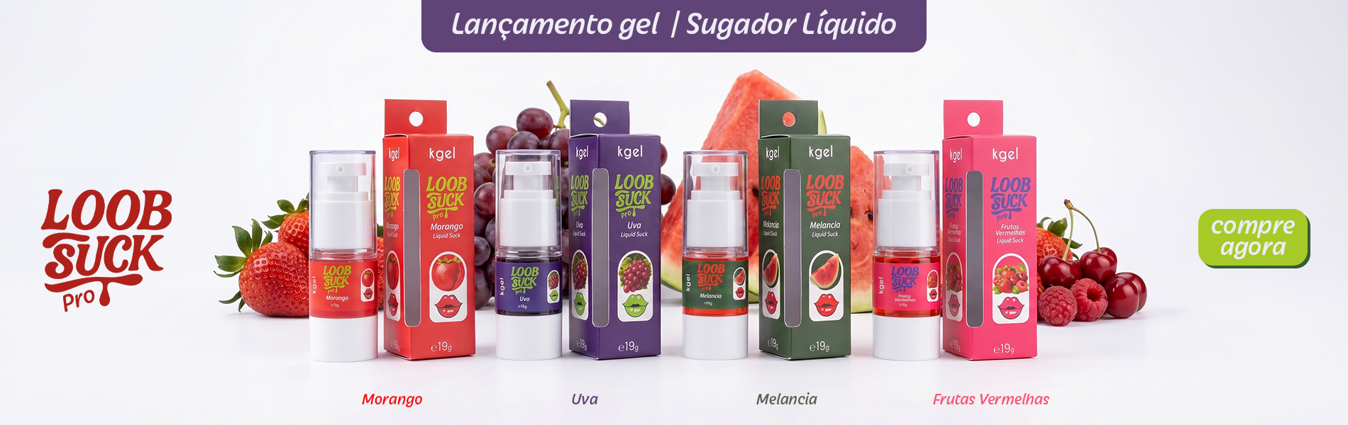 Loob Suck Pro - 4 sabores